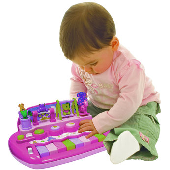 Pink Piano and ABC Shape Sorter Set