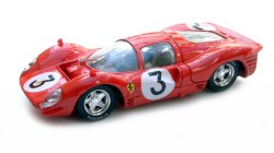 Brumm 1:43 Scale Ferrari 300 P4 1000Km Monza 1967 - Bandini