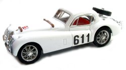 1:43 Scale Jaguar XK120 Coupe Rally Delle Alpi 1953