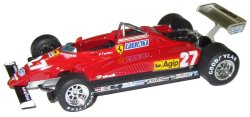 1:43 Scale Ferrari 126 C2 1982 - GP Italia - Patrick Tambay