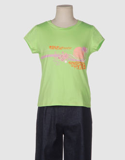 TOPWEAR Short sleeve t-shirts GIRLS on YOOX.COM