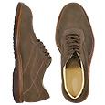 Brunori Brown Suede Lace-up Oxford Shoes