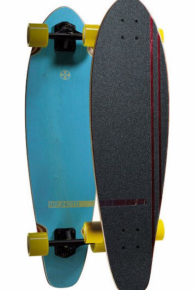 Ben Pintail Blue Longboard - 36 inch