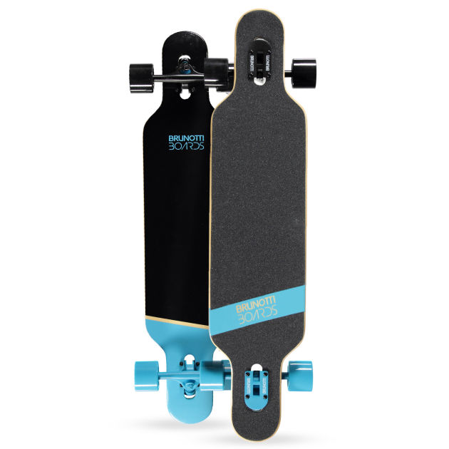 Brunotti Bob Drop Through Longboard Blue - 39
