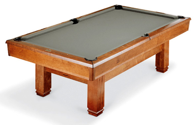 Brunswick Hawthorn Maple American Pool Table (8and#39;)