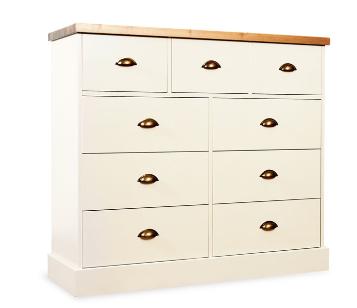 Brunswick Painted 3 over 6 Drawer Chest