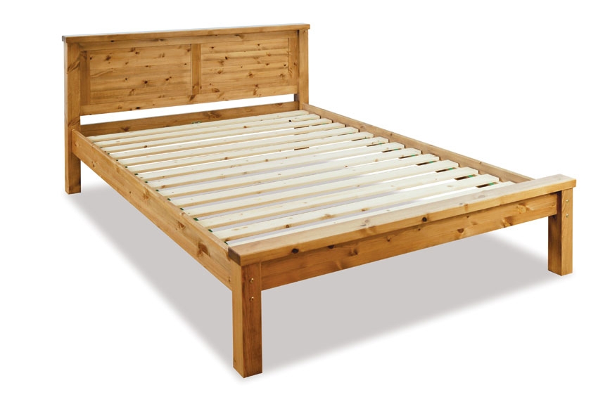 Brunswick Pine Bedstead - Double or King Size