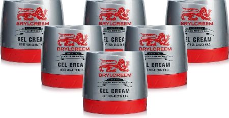 Brylcreem, 2102[^]0099474 Gel Cream Light Hold - 6 Pack
