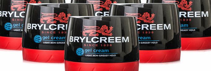Brylcreem Gel Cream Light Hold 6 Pack