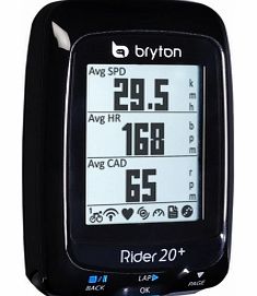 Rider 20+T GPS Cycle Computer (Combo & HRM)