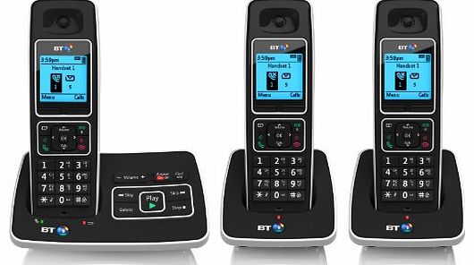 6500 Cordless DECT Phone with Answer Machine and Nuisance Call Blocking (Pack of 3)