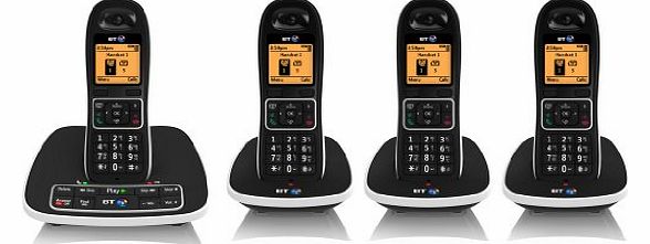 BT 7600 Cordless DECT Phone with Answer Machine and Nuisance Call Blocker (Pack of 4)