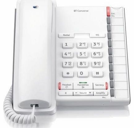 BT Converse 2200 Corded Telephone - White