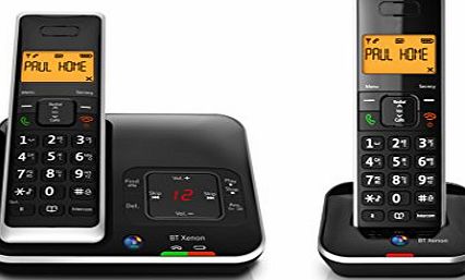 BT Xenon 1500 DECT Digital Cordless Phone with Digital Answering Machine amp; Caller Display - Twin