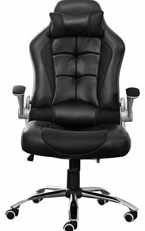 BTM Luxury Racing Gaming Designer Office Chair Desk Chair Plus Reclining Function