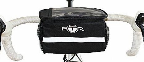 BTR Handlebar Map / GPS Holder amp; Storage Bike Bag Pannier With Clear PVC Screen For Tablet or Mobile Phone