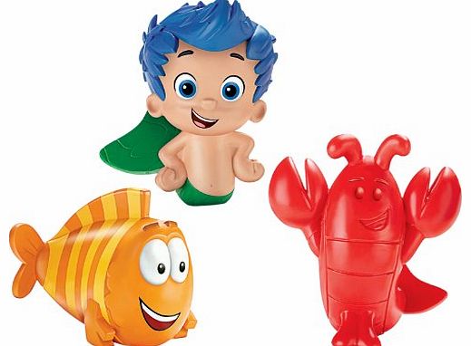Bubble Gubbies Bubble Guppies Gil, Mr. Grouper, Lobster Bath Squirters