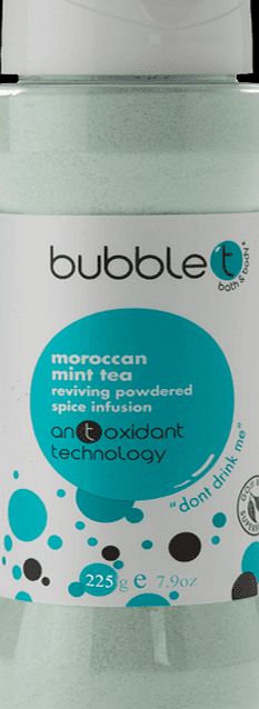 Bubble T Bath Spice Infusion Morrocan Mint Tea