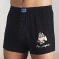 BUBBLEGUM pack of three novelty boxer shorts