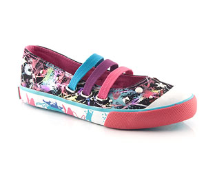 Buckle My Shoe Canvas Pump - Junior