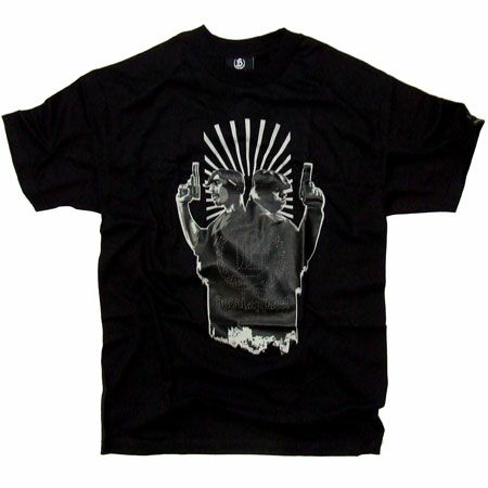 Buddhapparel 2pac & Biggie East & West Black