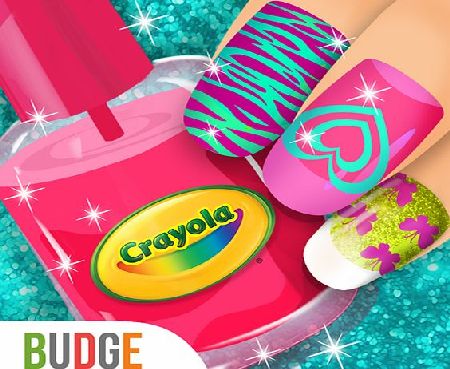 Budge Studios Crayola Nail Party - A Nail Salon Experience
