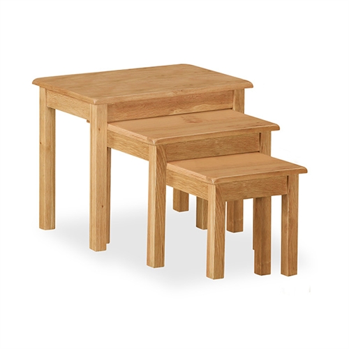 Budget Oak Nest of Tables 519.012