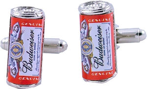 Budweiser Can Cufflinks