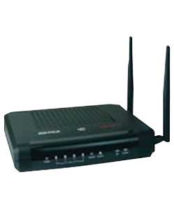 Buffalo Nfiniti Wireless-N Broadband ADSL Router - 270Mbps
