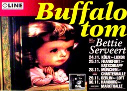 BUFFALO TOM Big Red Letter Day Tour Music Poster