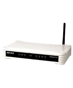 Buffalo Wireless-G ADSL2  Modem Router - 54Mbps