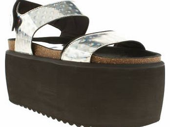 Buffalo womens buffalo silver baby sandals 1911027660