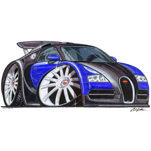 Veyron - Blue Kids T-shirt