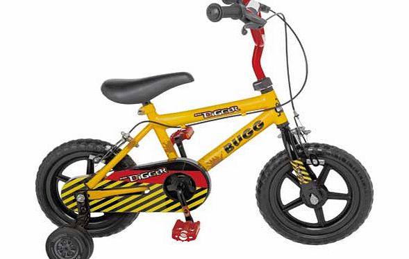 BUGG Digger 12 Inch Kids Bike - Boys