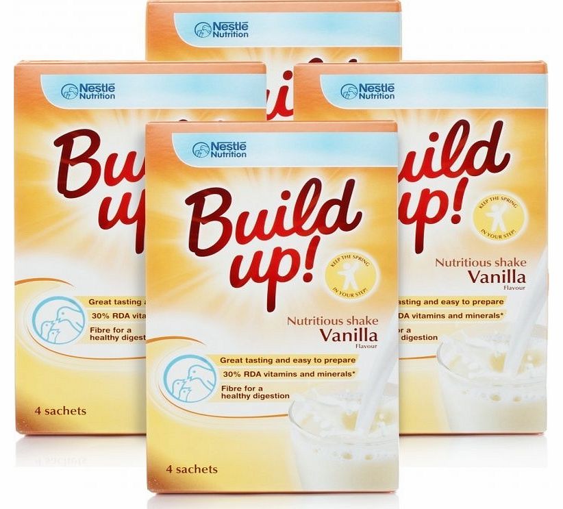 Build Up Nutrition Shake Vanilla Multipack