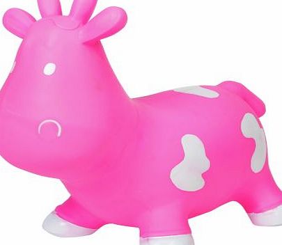 Buitenspeel Jumping Cow - Pink
