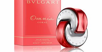 Bulgari Omnia Coral Eau De Toilette Spray 40ml