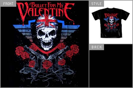 For My Valentine (Brit Skull) T-shirt