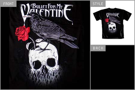 For My Valentine (Raven) *Import* T-shirt