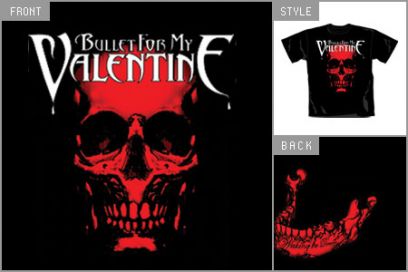 For My Valentine (Red Skull) T-shirt
