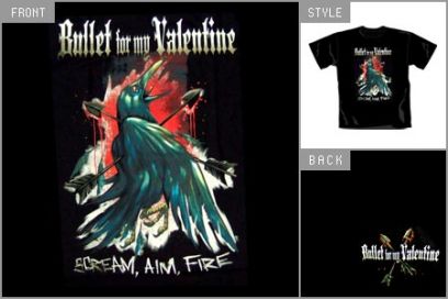 bullet for my valentine (Screaming Crow) T-shirt