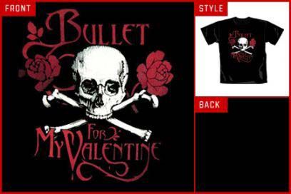 (Skull and Flowers) T-shirt