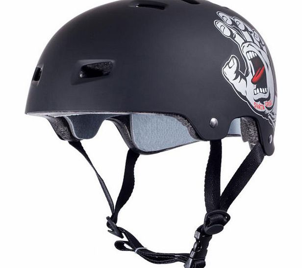 Bullet Screaming Hand Helmet - Matt Black