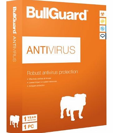 Bullguard  Antivirus 2014 Retail Box - 1 Year - 1 User Licence (PC)
