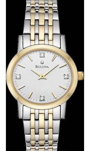 Bulova Ladies Bi Colour Watch 98P115