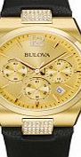 Bulova Ladies Dress Gold Plated Chronograph Watch