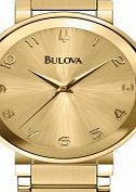 Bulova Ladies Dress Gold Plated Watch