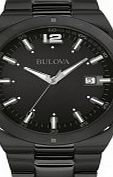 Bulova Mens Dress Black IP Watch