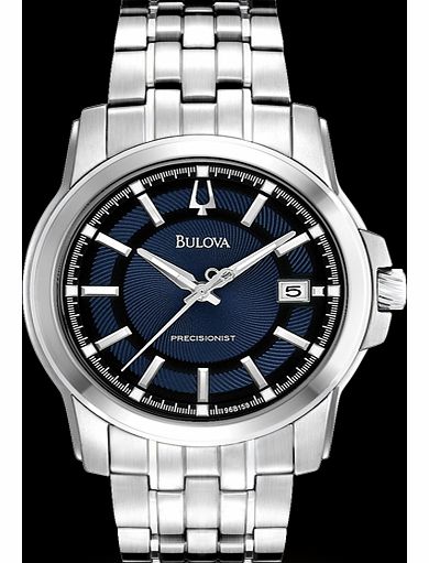 Bulova Precisionist Gents Stainless Steel Watch