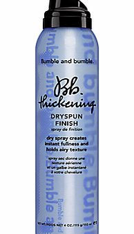 Dryspun Finish Thickening Hair